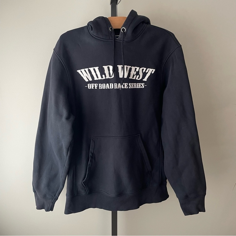 Sport-Tek Wild West Off Road Race Graphic Hoodie Yellowstone Mens Moto Large